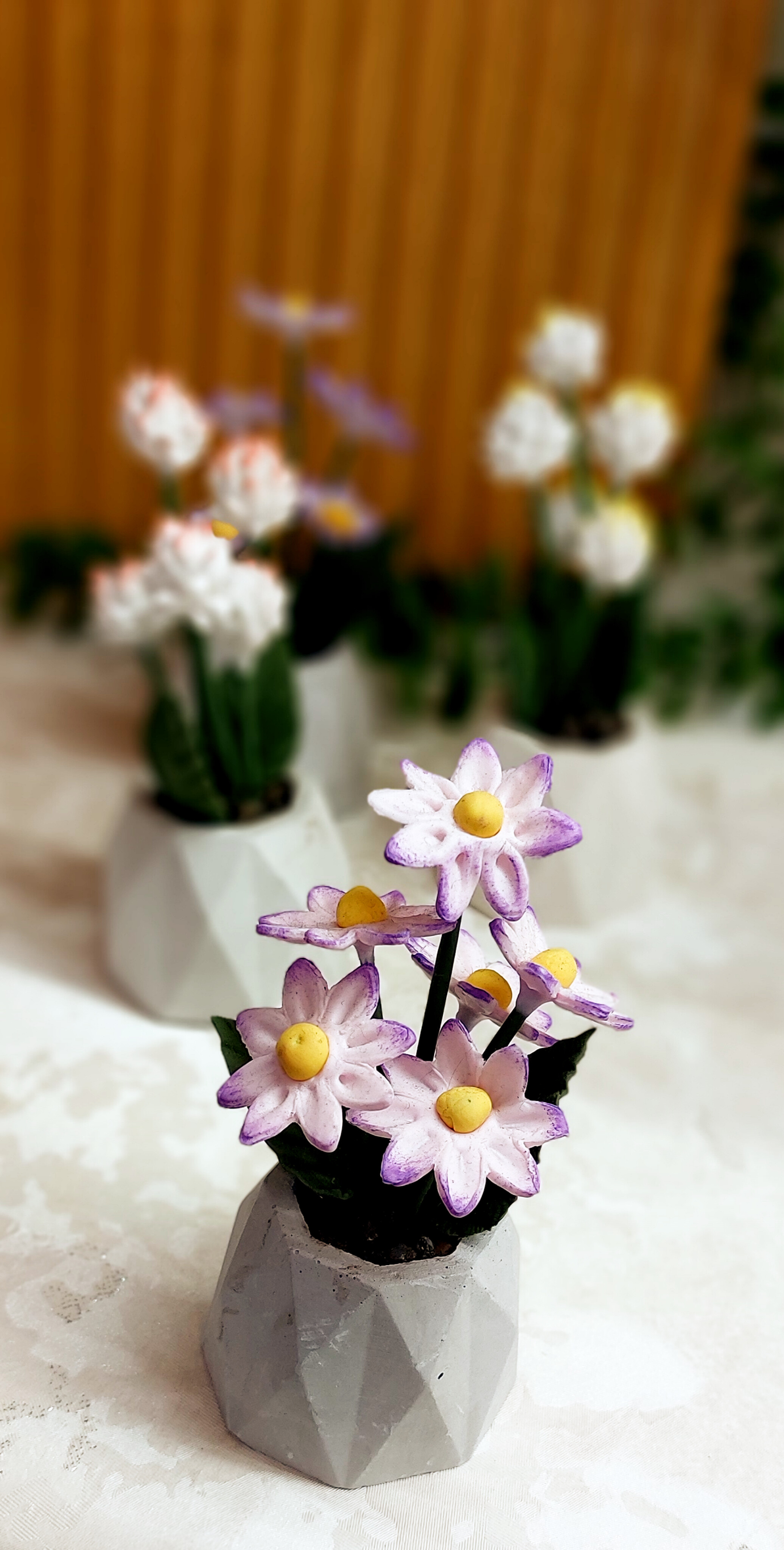 گلدان خمیری